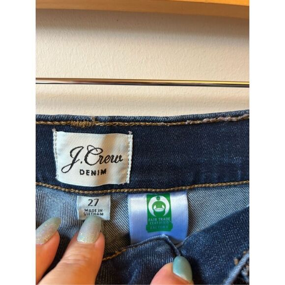 EUC J.Crew Toothpick high rise jeans size 27 - Picture 3 of 9